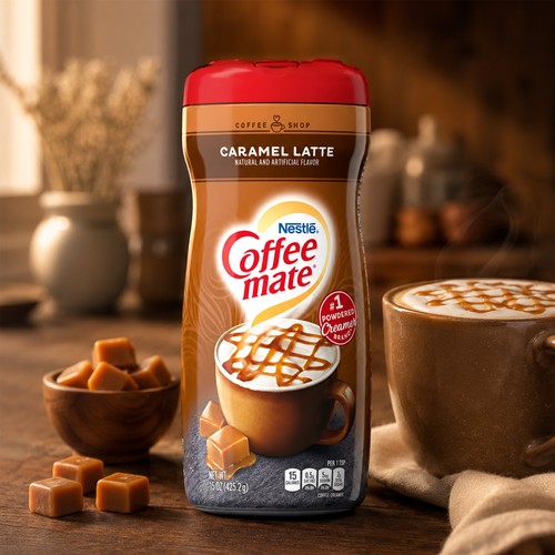 Nestle coffee mate caramel - coffee,