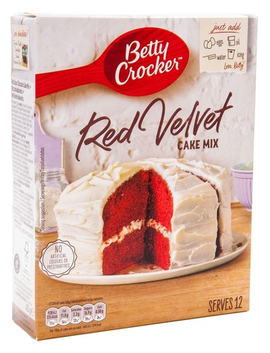 Betty crocker red velvet - crocker, cake