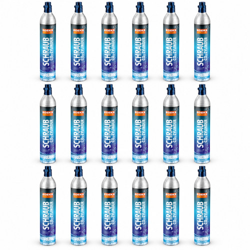 18x edeka zuhause co2 - co2, zylinder