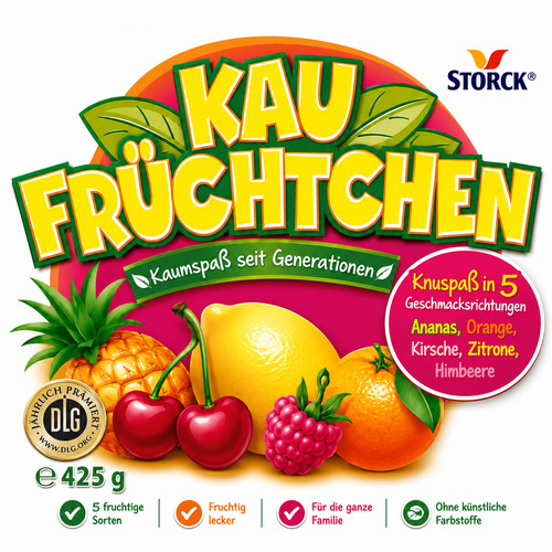 Kaubonbons fruchtigen - kaubonbons,