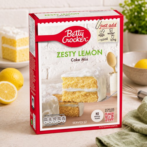 Betty crocker zesty lemon cake - betty,